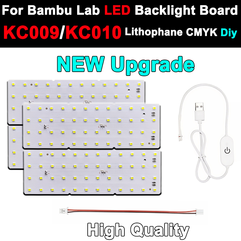 3D Printing Bambu Lab - バンブーラボ リソファネ LEDパネル CMYK LEDバックライトボード PLA