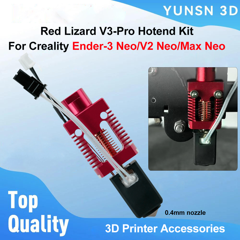 Ender 3 Upgrade Kit - Creality Ender 3 Neo/V2 Neo/Max Neoアップグレード用ホットエンドキット