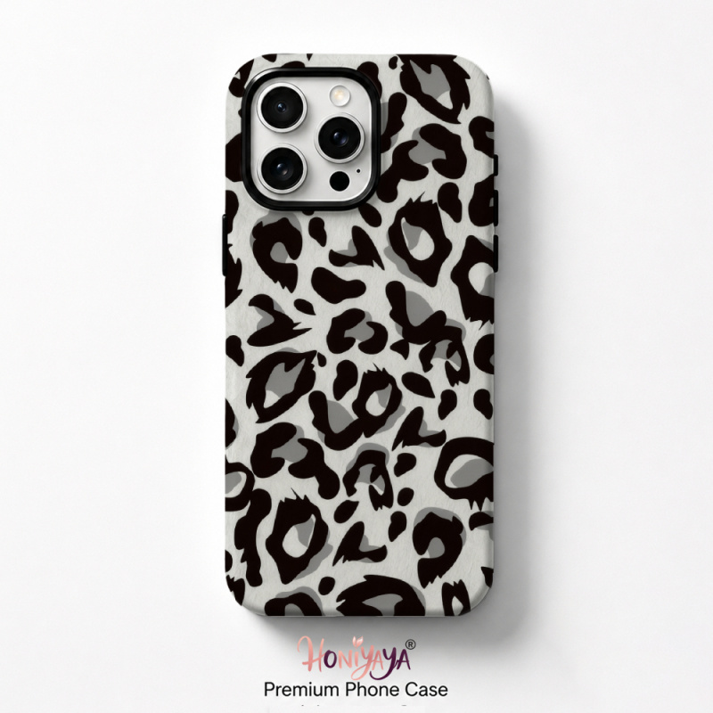 3D Printing Quote - 耐衝撃性のあるレオパード柄のiPhoneケース（iPhone 12、13、14、15、16、17、Air、Pro、Max、Plus対応）、画面保護、ソフトタッチ、スタイリッシュ