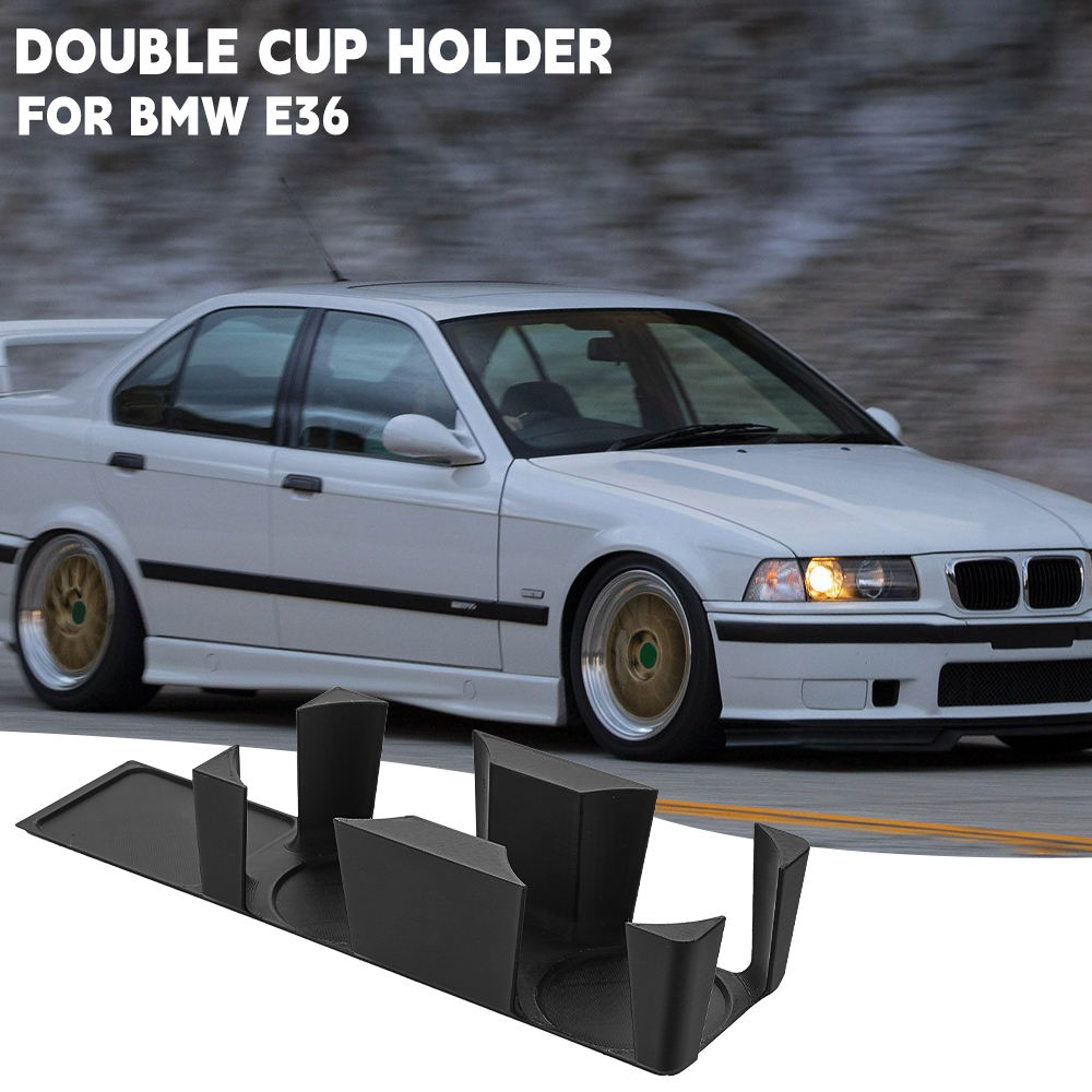 3D Printing Holder - ダブルカップホルダー BMW E36 センターコンソールカップホルダー 3D プリント