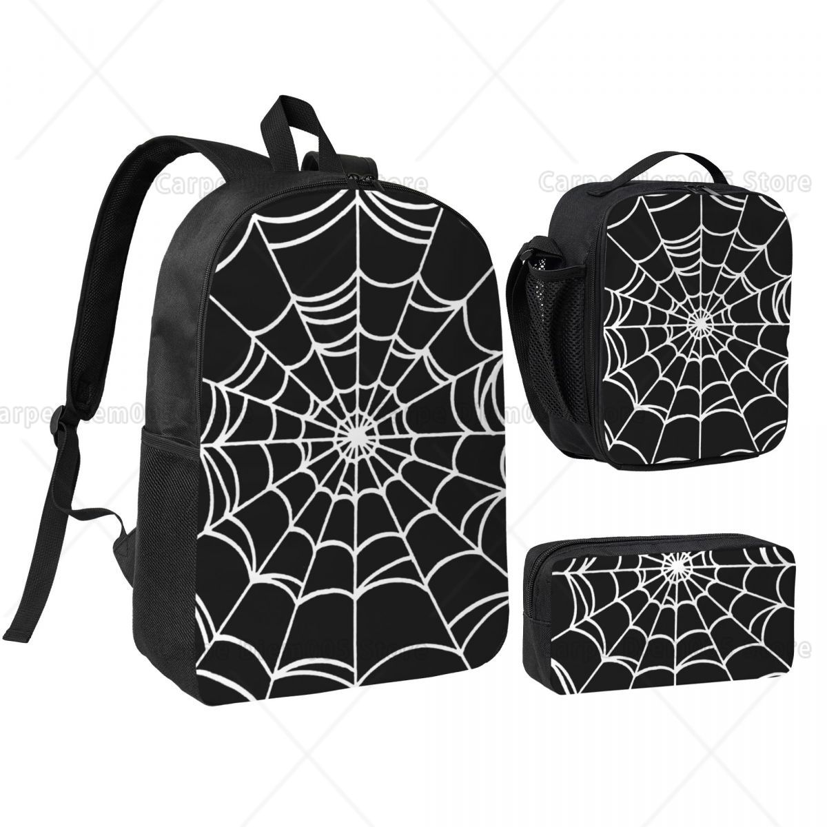 3D Printing Pen For Kids - ブラック ウェブ スパイダー プリント バックパック セット