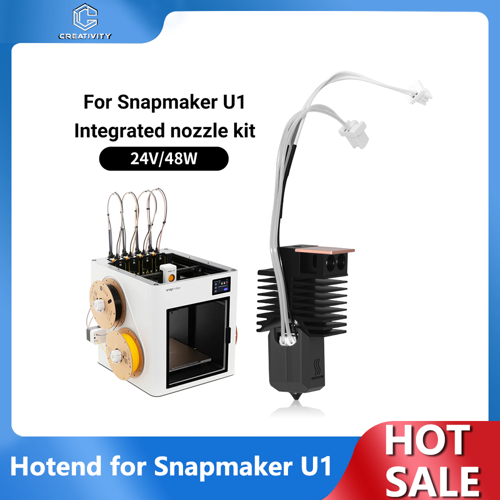 3D Printing Output - Snapmaker U1 0.2/0.4/0.6/0.8mm ホットエンド完全組み立て済み ホットエンド プラグアンドプレイ