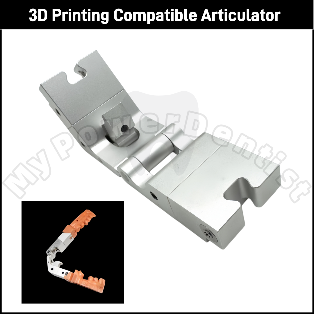 3D Printing Laboratory - 1個入り 歯科用咬合器 デジタルラボ 3Dプリント歯模型ベース 咬合器 3形状対応