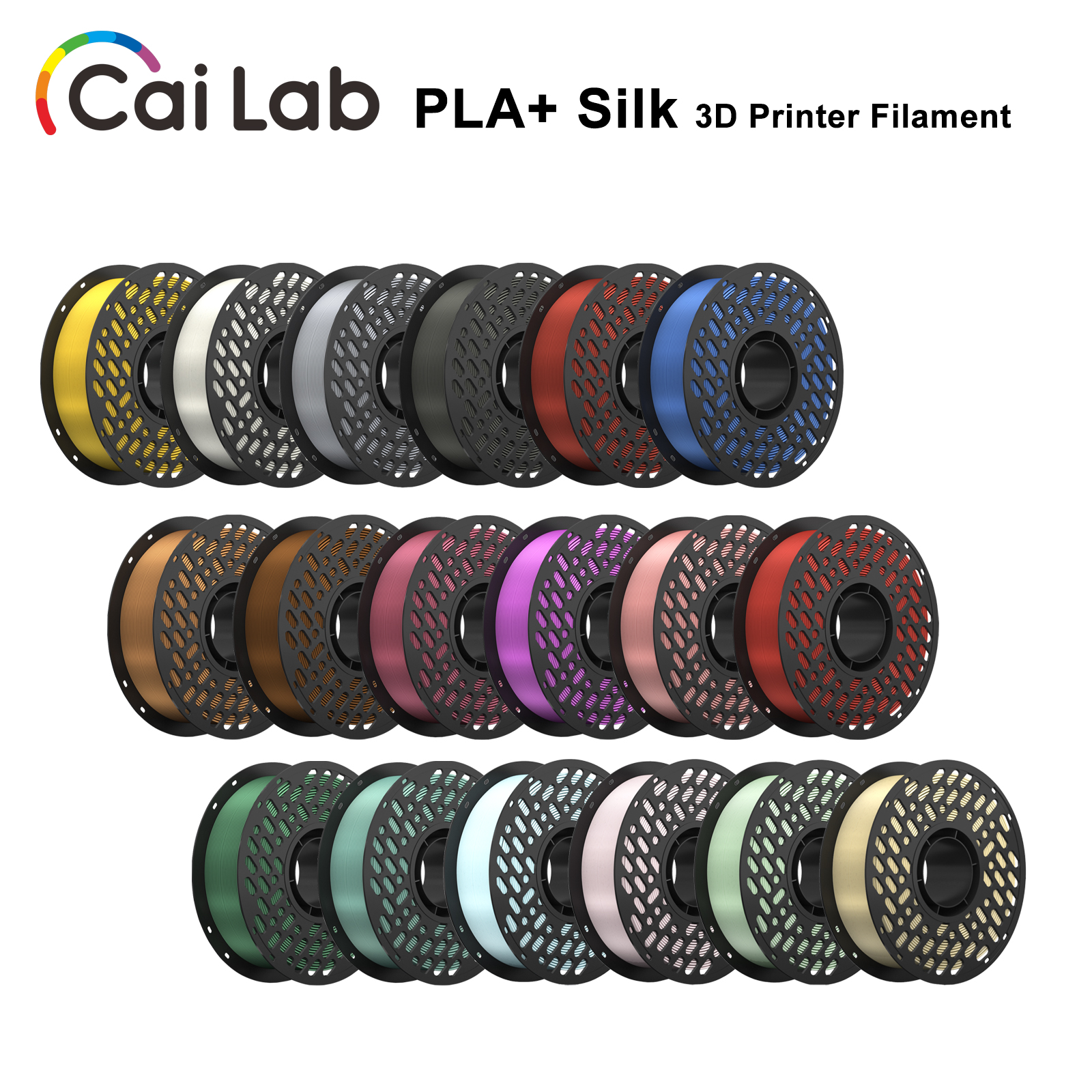 Pla Filament 1.75Mm - CaiLab 1KG シルクPLA 3Dプリンターフィラメント 1.75mm Bambu