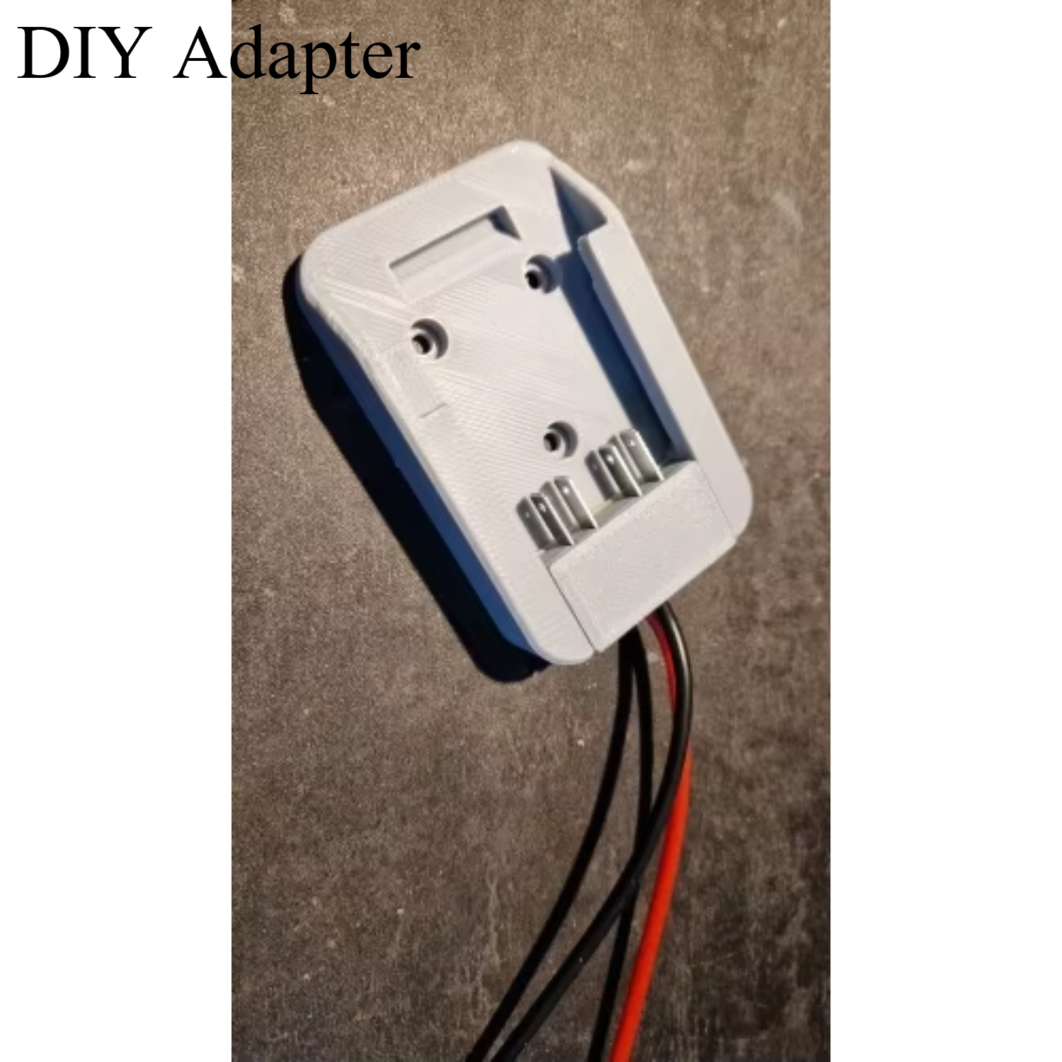 3D Printing Output - DIY アダプターフェレックス 40V チームリチウムイオン 14 AWG