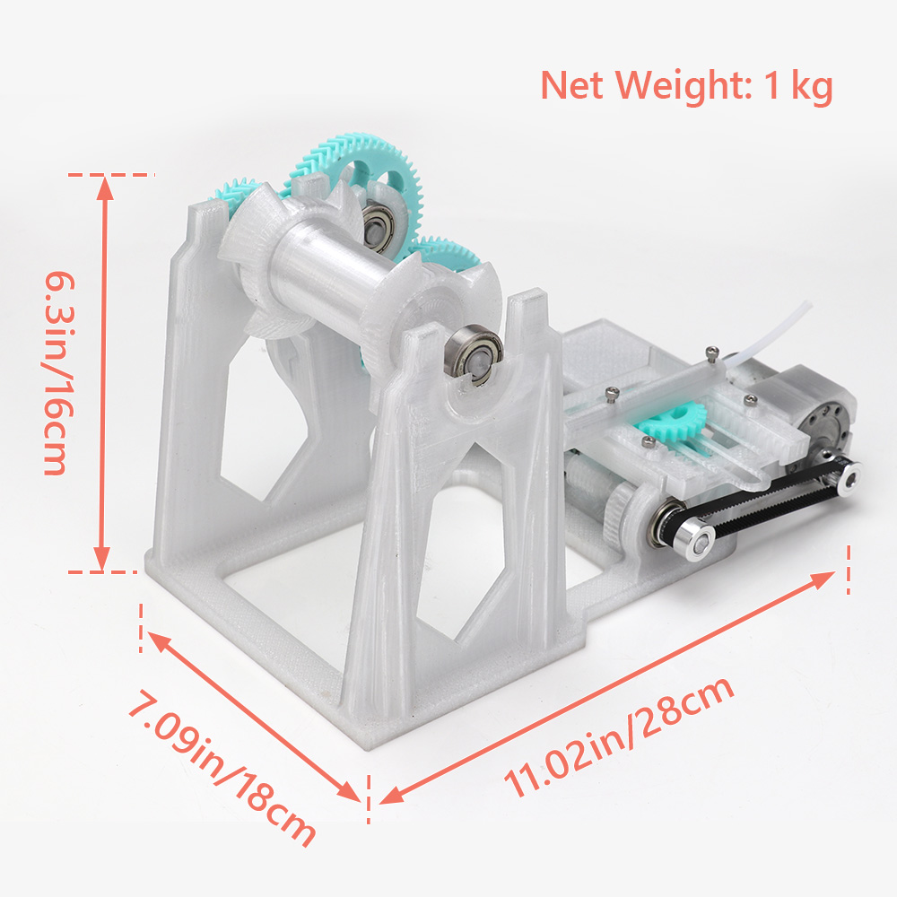 Petg Filament - 電動3Dプリントフィラメントコイラー高効率電動ロール整理ツール PETG消耗品スプールDIYワイヤー巻き取り用