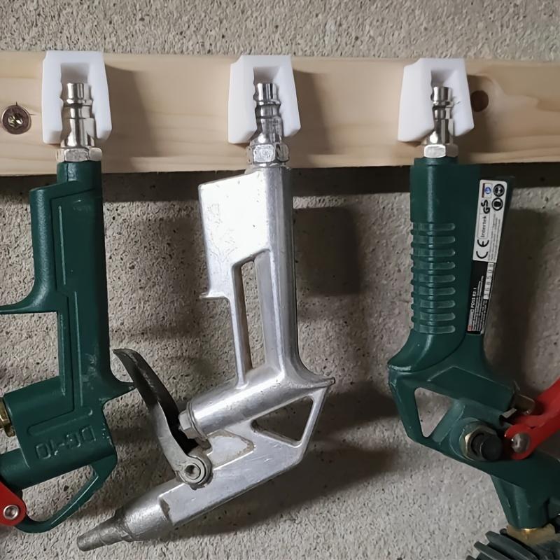 3D Printing Holder - 4 ピース/セット空気圧ツール壁掛けホルダー 3D プリントエアツールハンガーブラケットガレージワークショップツール収納オーガナイザー用