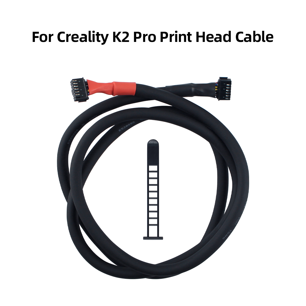 3D Printing Output - Creality K2 Pro プリントヘッドケーブル用、取り付けが簡単、プラグアンドプレイ、Creality K2 Pro