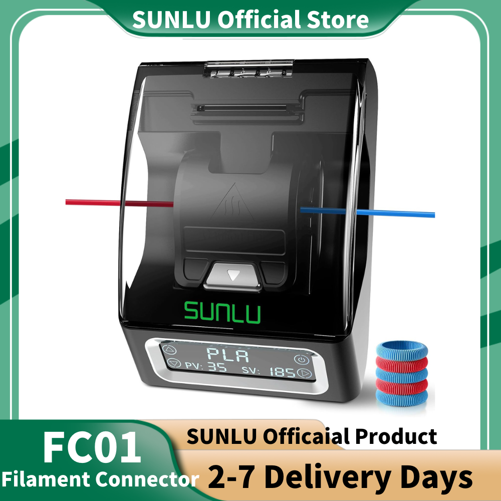 Petg Filament - SUNLU FC01 フィラメントコネクター 急速加熱 3Dプリンターフィラメント 1.75mm