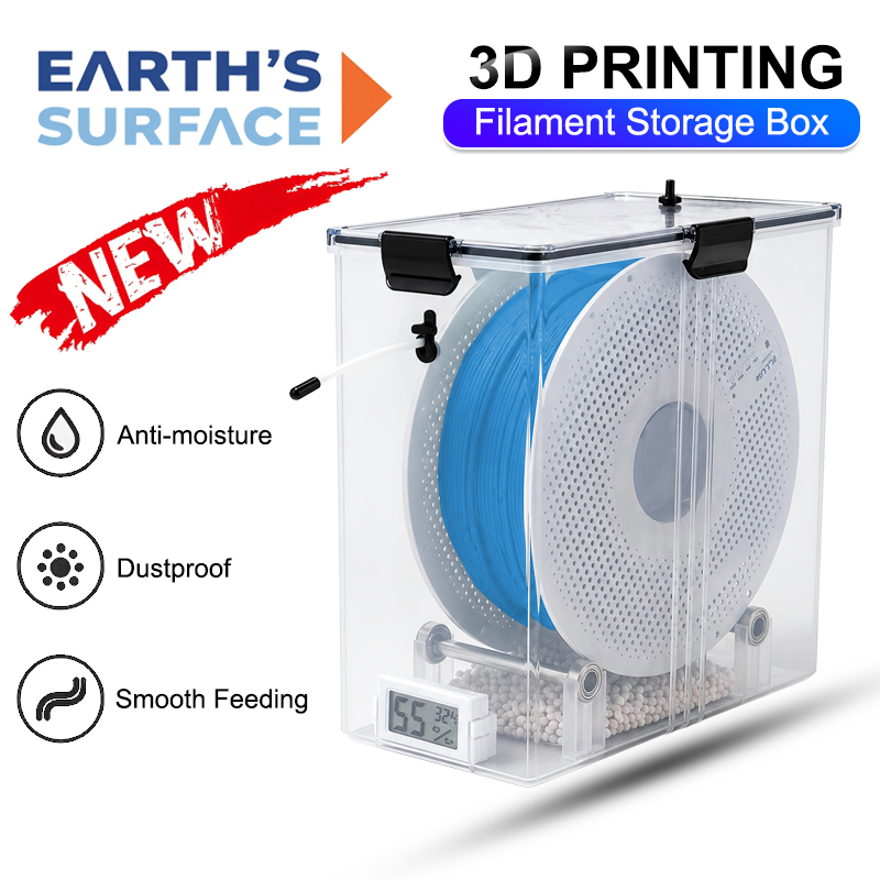 3D Printing Deck Box - ユニバーサル 3D プリンターフィラメントドライボックス熱風乾燥耐湿性フィラメント収納ホルダー印刷消耗品収納ボックス