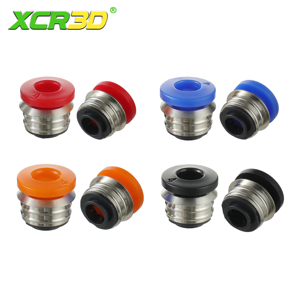 3D Printing Output - XCR3D 4/8 個 3D プリンタ部品空気圧継手コネクタ 2*4