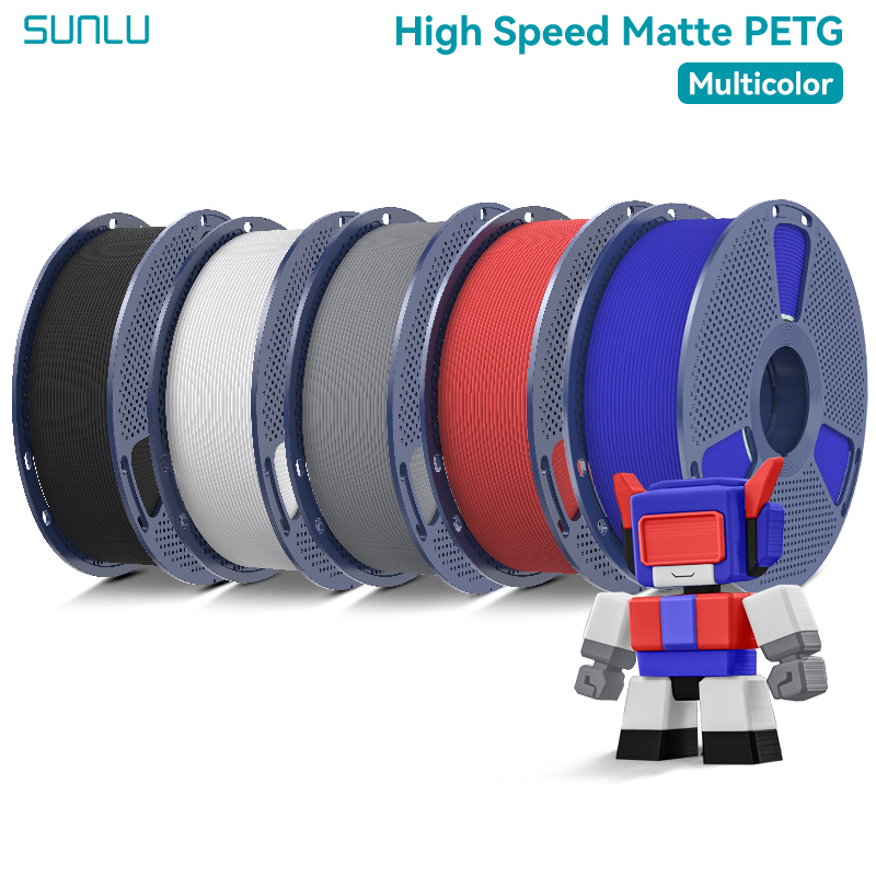 Pla Filament 1.75Mm - SUNLU 5KG マットPETG高速3Dプリンターフィラメント 1.75mm 高強度 速くスムーズな印刷