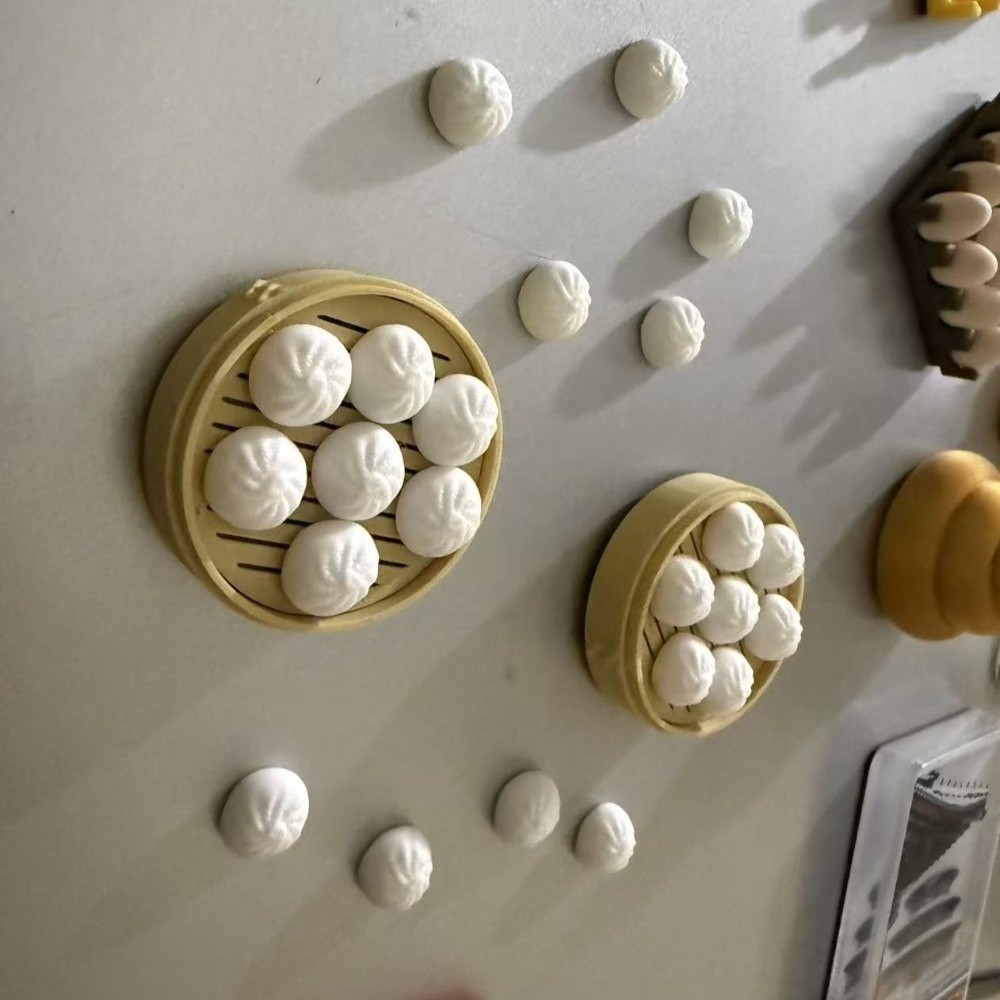 3Dプリント餃子冷蔵庫マグネットリアルな風変わりなミニチュア - 3D Printing Quote のレビューと価格