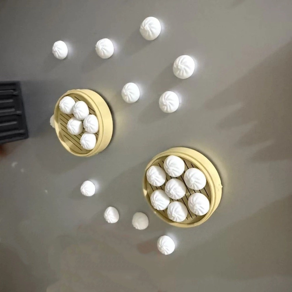 3Dプリント餃子冷蔵庫マグネットリアルな風変わりなミニチュア - 3D Printing Quote のレビューと価格