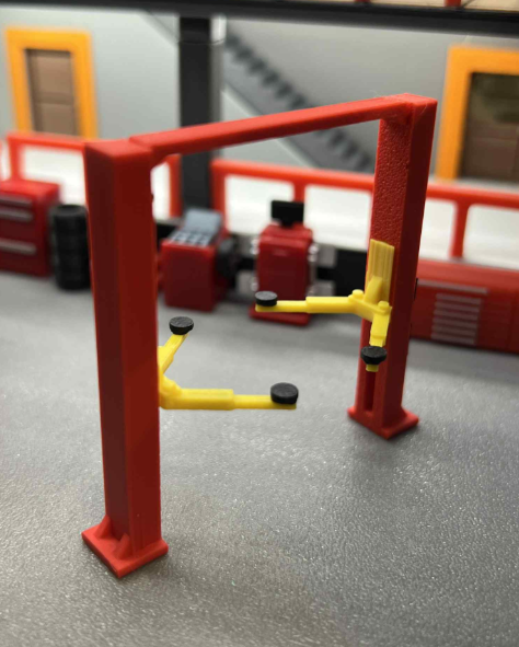 高さ調節可能な3Dプリント製シングルレイヤーパーキングラック - 3D Printing Diecast Cars のレビューと価格