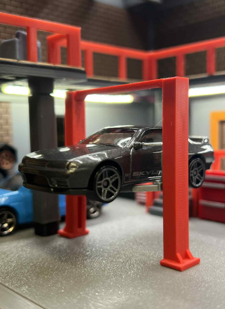 高さ調節可能な3Dプリント製シングルレイヤーパーキングラック - 3D Printing Diecast Cars のレビューと価格