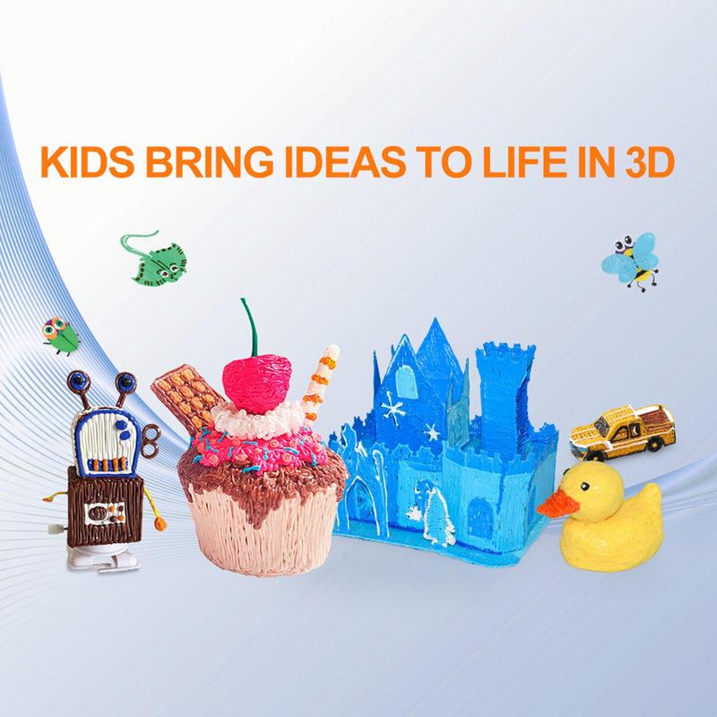 PCL フィラメント 3D ペン印刷用 22 色直径 2.5 - 3D Printing Pen For Kids のレビューと価格