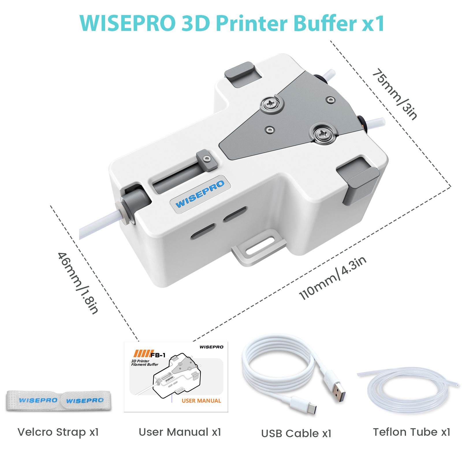 1.75mm PLA/ABS用3Dフィラメントバッファー、自 - Pla Filament 1.75Mm のレビューと価格