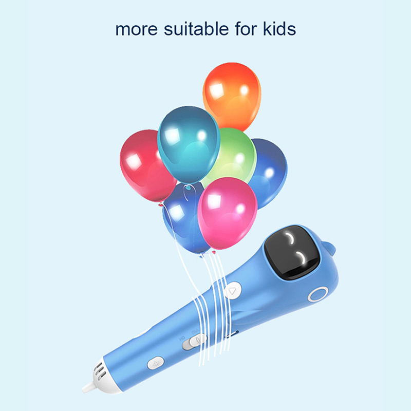 子供用DIY落書き描画ペン 3Dペン デジタルスクリーン 火 - 3D Printing Pen For Kids のレビューと価格