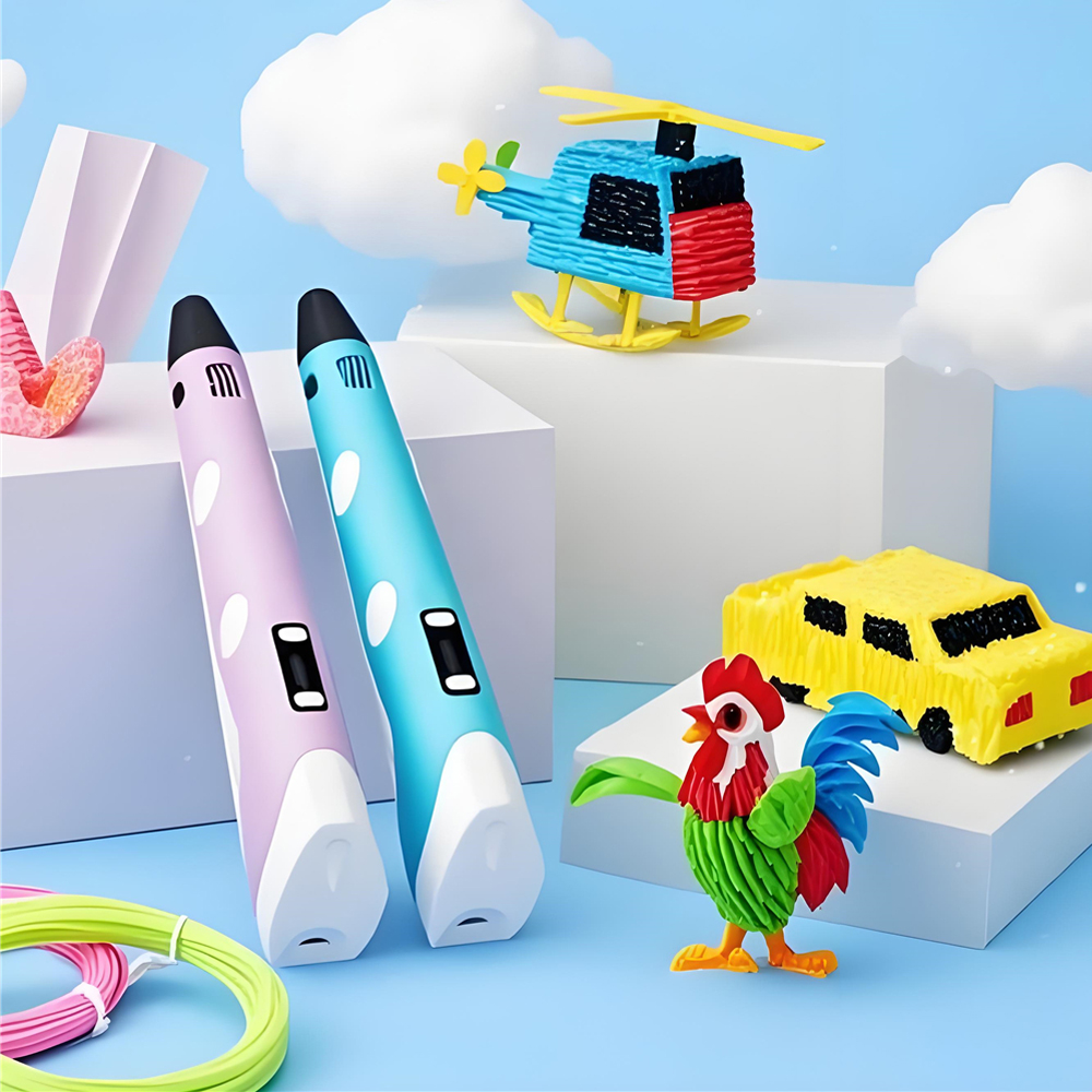 3D ペン LCD スクリーン付き互換性 PLA フィラメン - 3D Printing Pen For Kids のレビューと価格