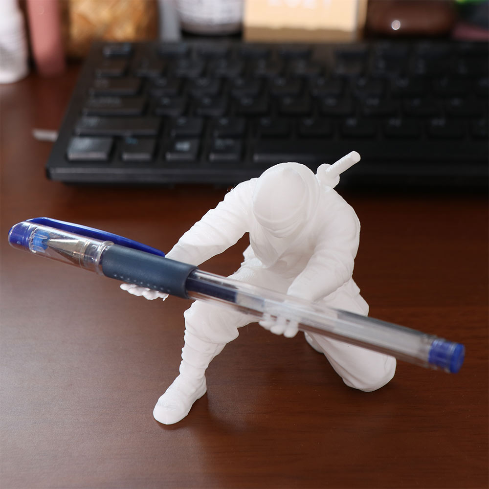 絶妙な面白い忍者オーナメント、創造的な多機能3Dプリント戦士 - 3D Printing Holder のレビューと価格