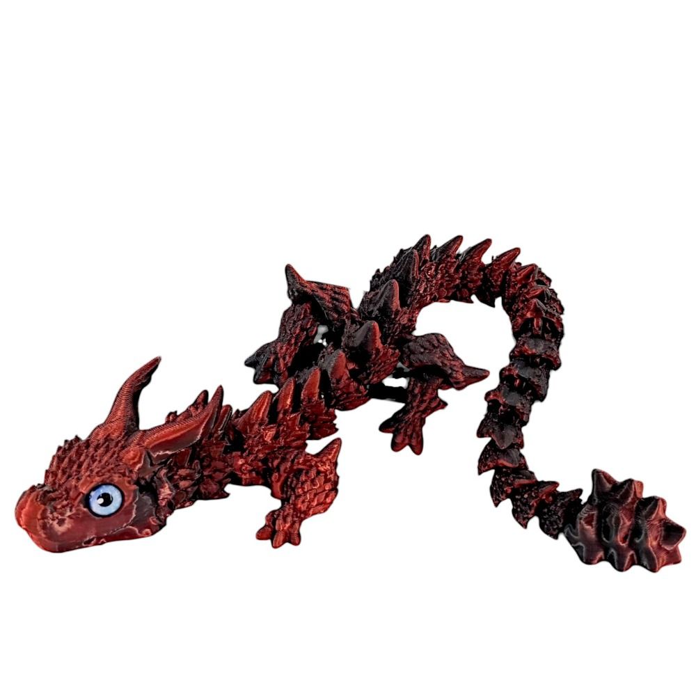 シミュレートされた目を持つ3Dプリントドラゴン一体成型レーザ - 3D Printing Dragon のレビューと価格