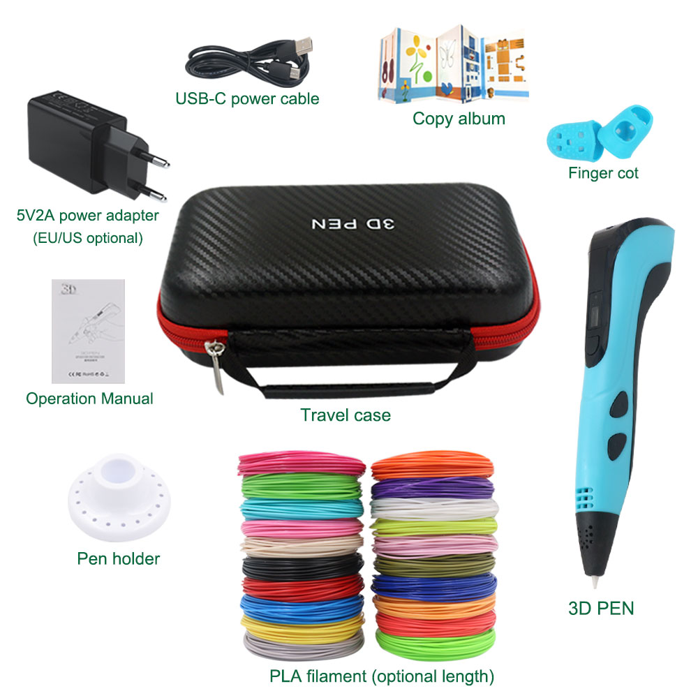 2026年版 3Dペンセット 子供用 3Dプリントペン LE - 3D Printing Pen For Kids のレビューと価格