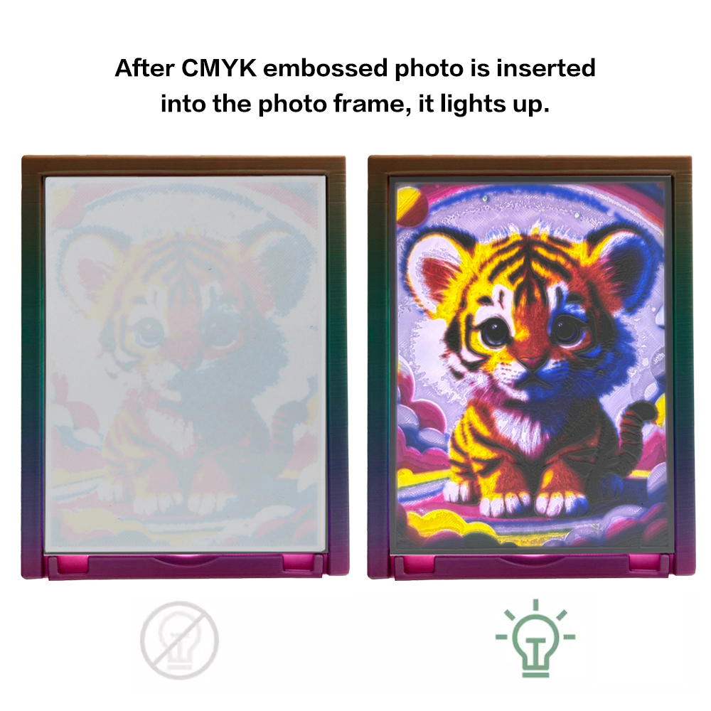 バンブーラボ用リトファン Led パネル CMYK LED  - 3D Printing Bambu Lab のレビューと価格