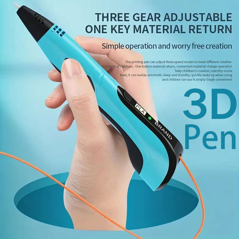 オリジナル 3D ペン子供用 3D 描画印刷ペン LCD ス - 3D Printing Pen For Kids のレビューと価格