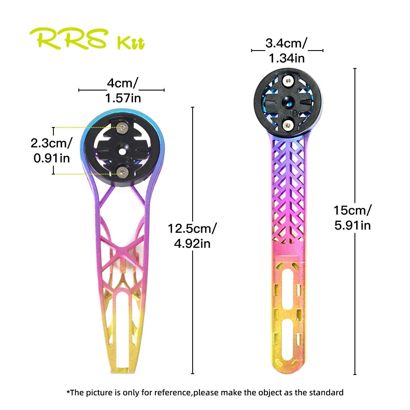 RRSKIT チタン合金 3D プリント自転車コンピュータカ - 3D Printing Holder のレビューと価格
