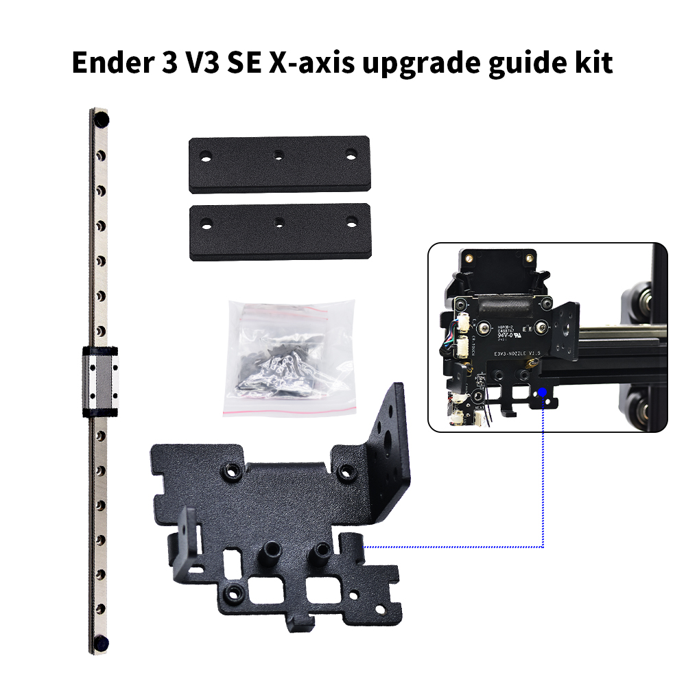 Ender-3 V3 SE Y軸デュアルリニアガイドキット  - Ender 3 Upgrade Kit のレビューと価格