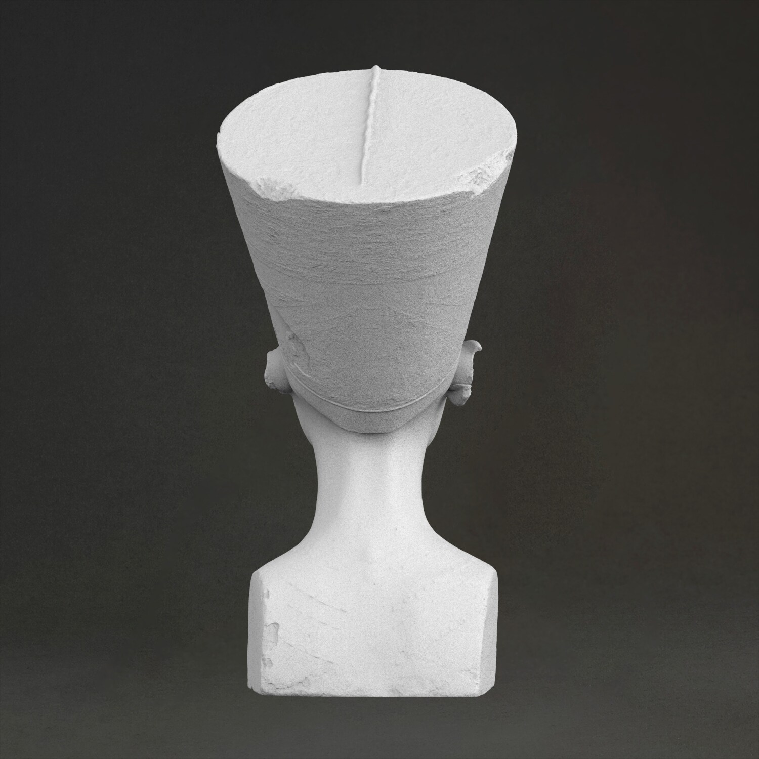 エジプトの女王ネフェルティティ像、3Dプリント樹脂製、手描き - 3D Printing Resin のレビューと価格