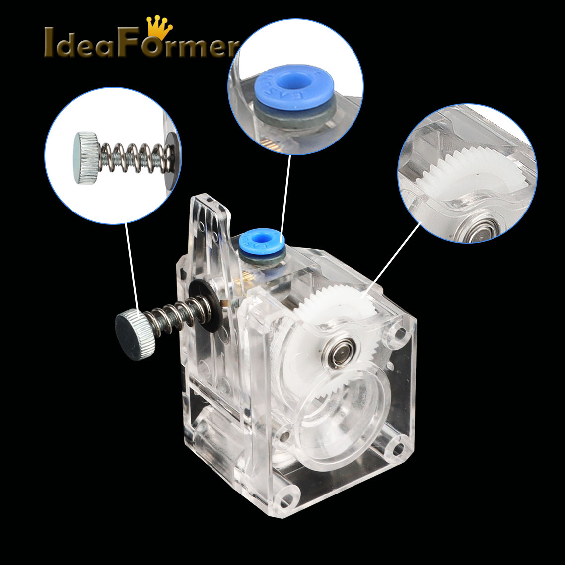 3Dプリンタ部品押出クローンデュアルドライブ押出機アップグレ - Pla Filament 1.75Mm のレビューと価格