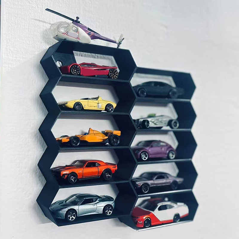 10スロット3Dプリントダイキャストカーモデルディスプレイラ - 3D Printing Diecast Cars のレビューと価格