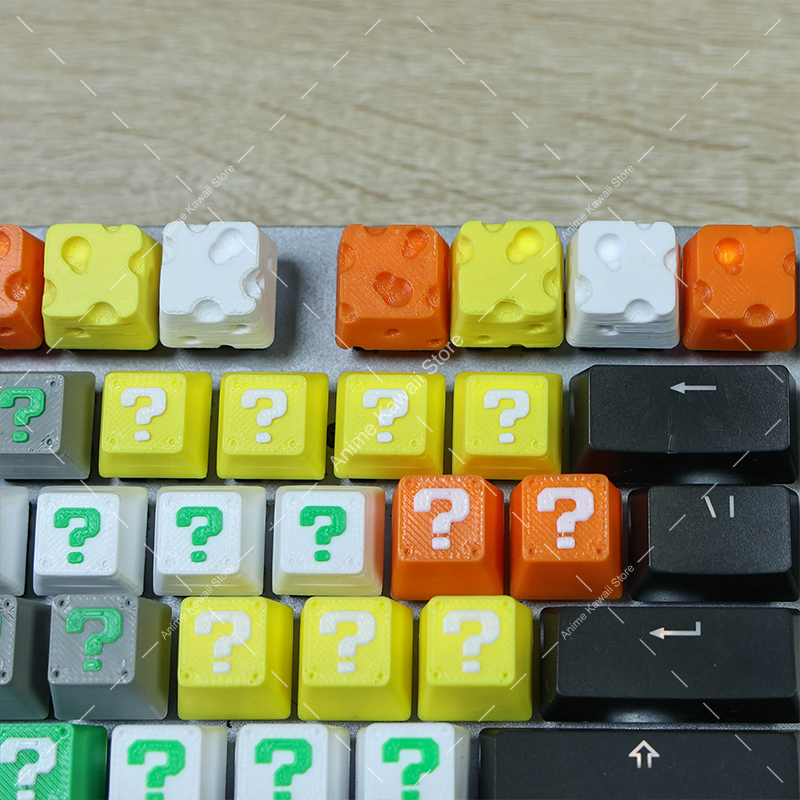 漫画の疑問符チーズパーソナライズデザイン方向キー3Dプリント - 3D Printing Questions のレビューと価格