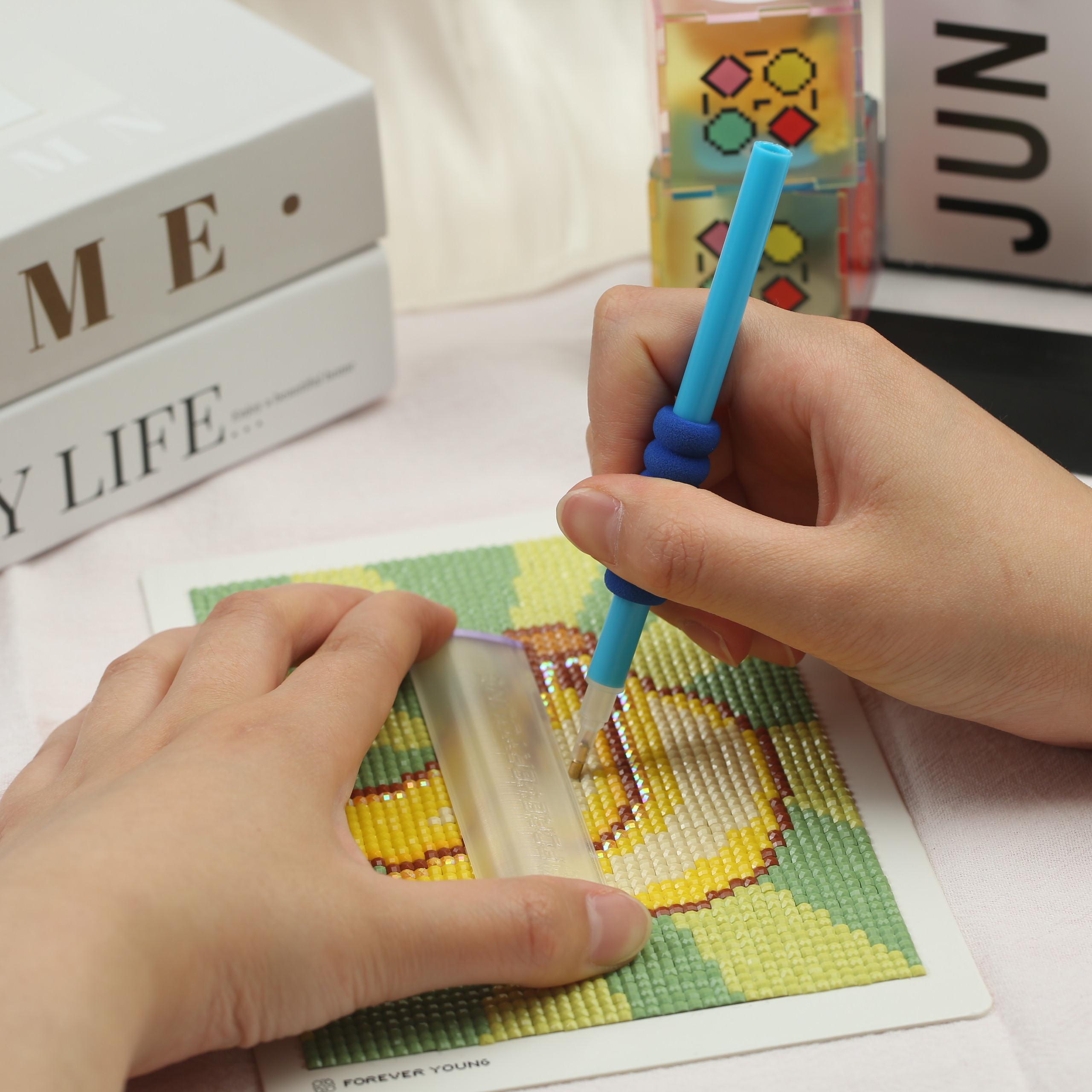 永遠の若さ ダイヤモンドペインティング定規 - きれいなダイ - 3D Printing Resin のレビューと価格