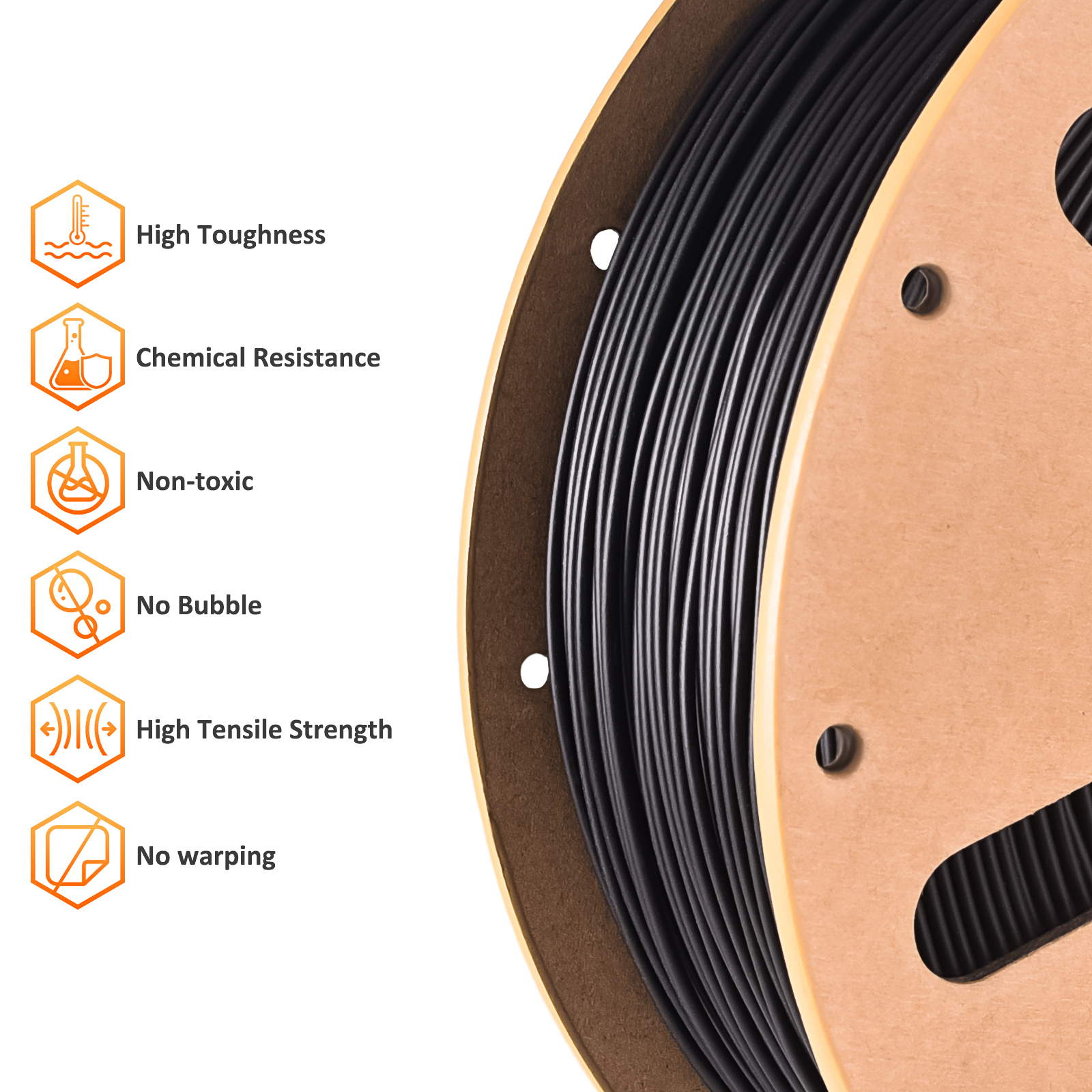 ERYONEプロモーションPPフィラメント 優れた流動性 直 - Pla Filament 1.75Mm のレビューと価格