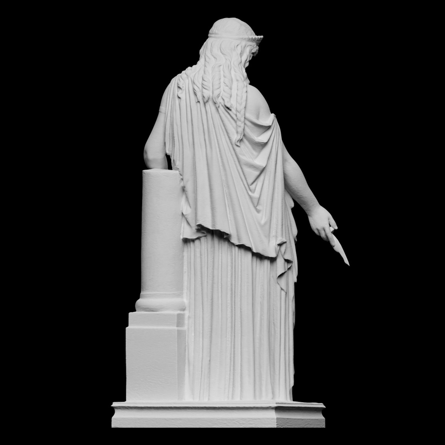 「メデア」彫刻、3Dプリント樹脂素材、手描き、石膏のような質 - 3D Printing Resin のレビューと価格
