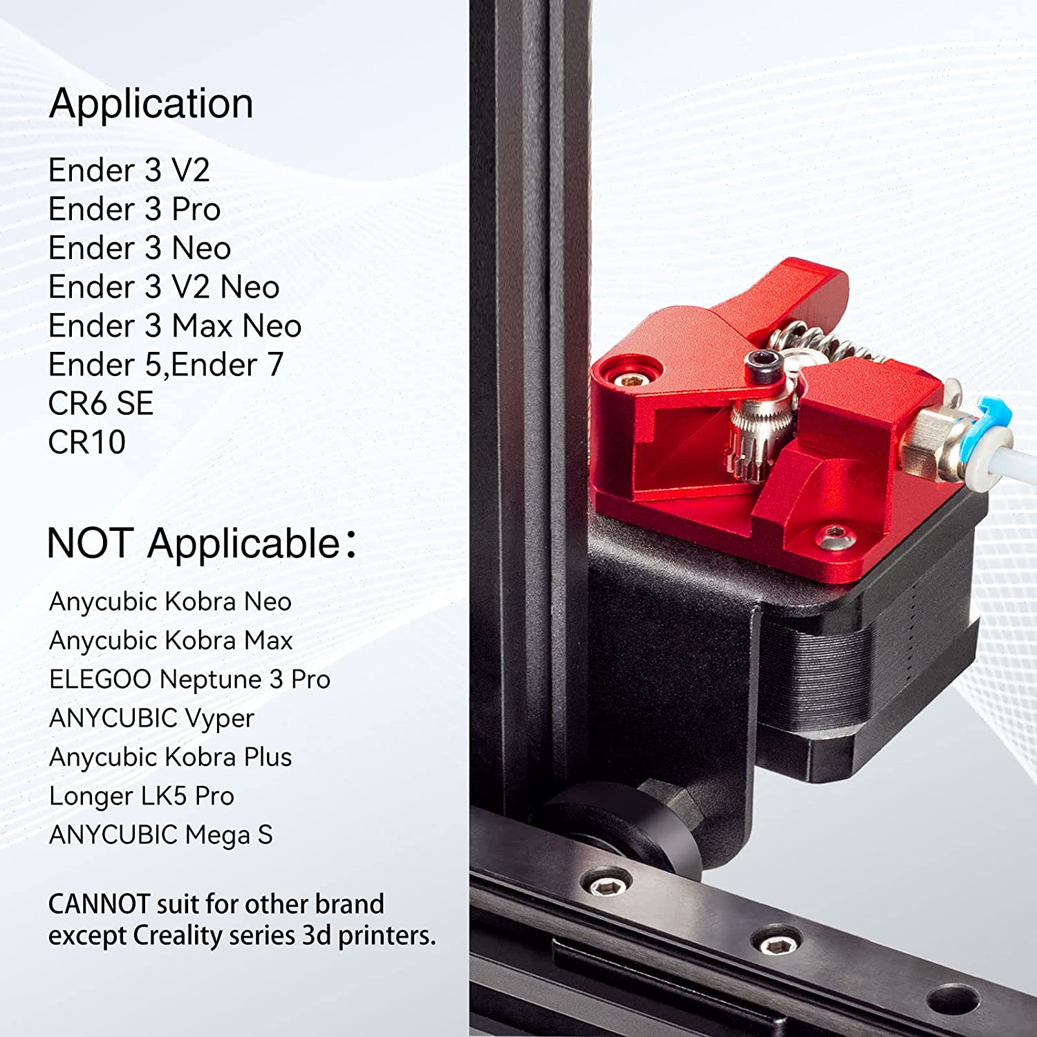 アップグレードキット デュアルギアエクストルーダー ワッシャ - Ender 3 Upgrade Kit のレビューと価格