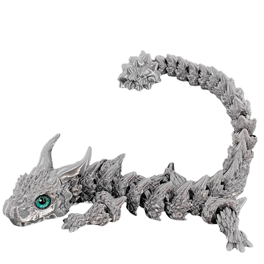シミュレートされた目を持つ3Dプリントドラゴン、中国龍、レー - 3D Printing Dragon のレビューと価格