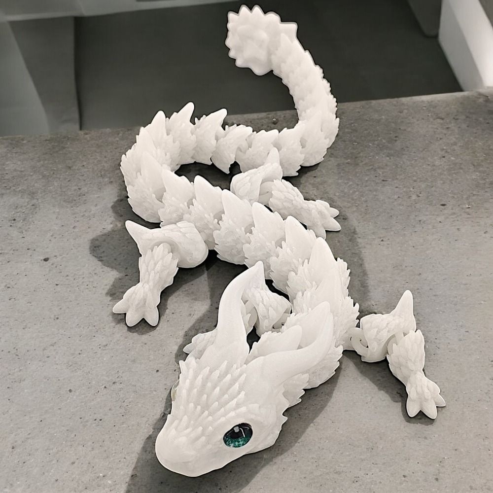 シミュレートされた目を持つ3Dプリントドラゴン、中国龍、レー - 3D Printing Dragon のレビューと価格