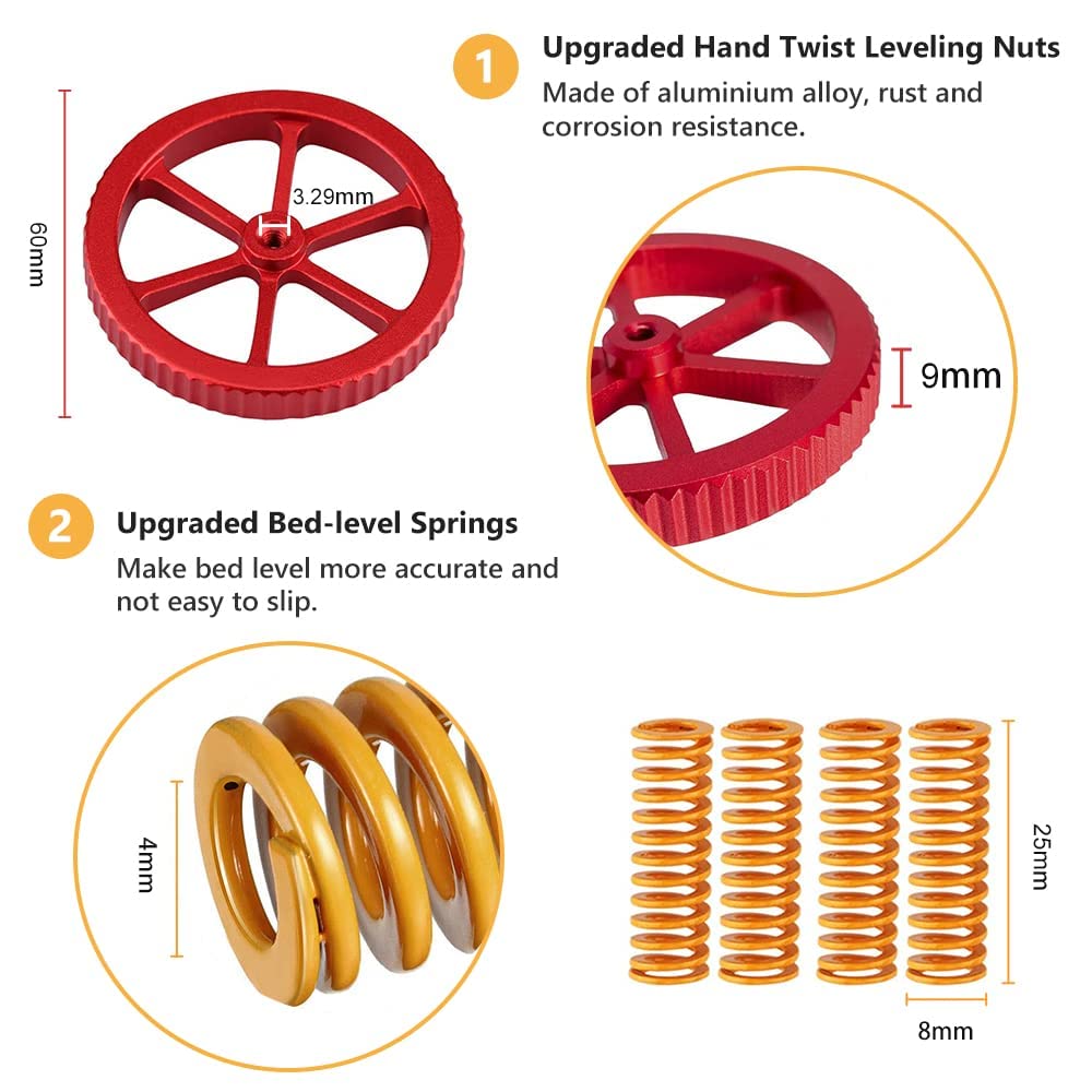 Creality 公式 Ender 3 Pro スプリング  - Ender 3 Upgrade Kit のレビューと価格