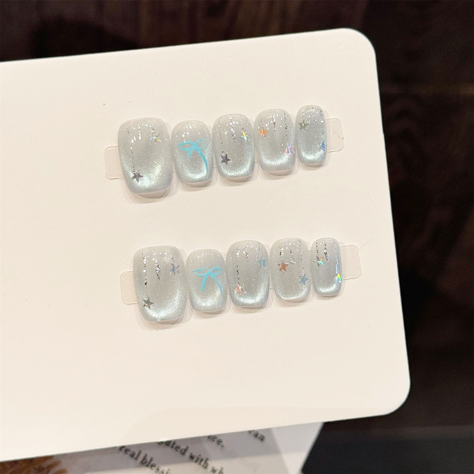 10個入り ハンドメイド かわいい グラデーション つけ爪  - 3D Printing Nails のレビューと価格