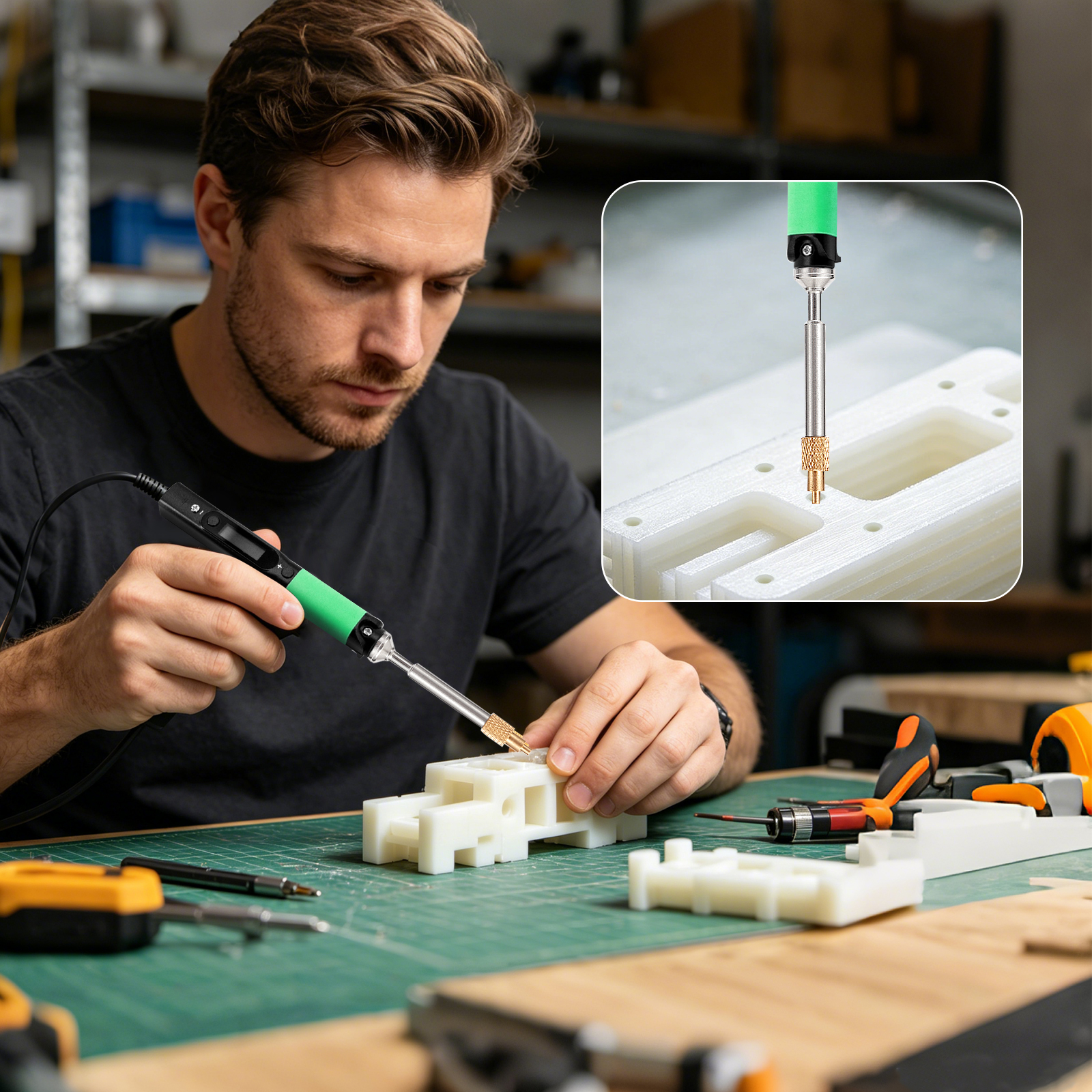 STはんだ付けチップヒートセットインサートツールキット、3D - 3D Printing Laboratory のレビューと価格