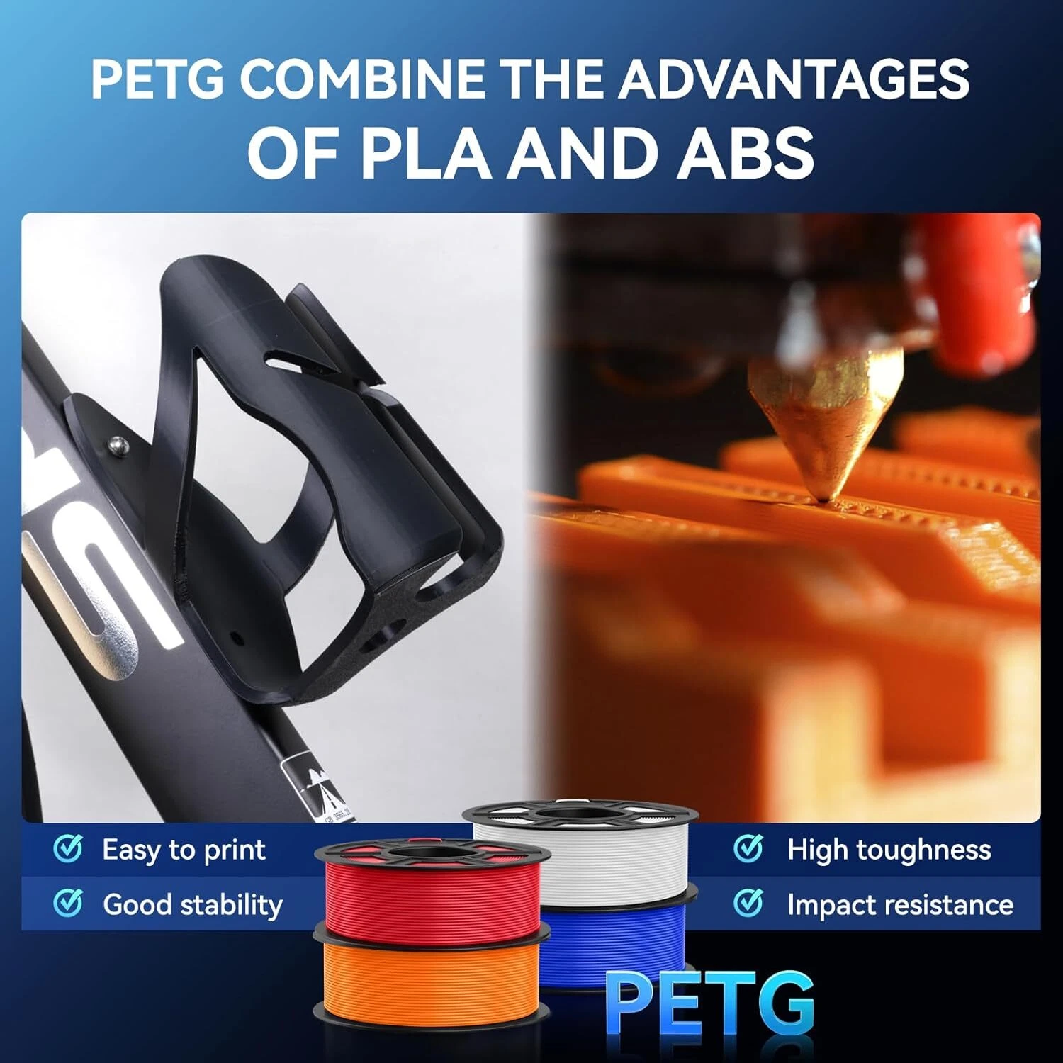JAYO 3D PETG/高速マットPETG / PLA C - Pla Filament 1.75Mm のレビューと価格