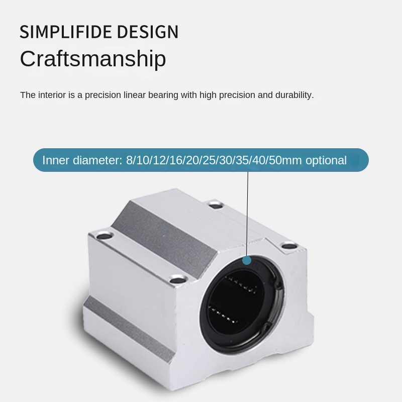 1/4 個ボックスタイプ SCS6UU SCS8UU SC1 - 3D Printing Deck Box のレビューと価格