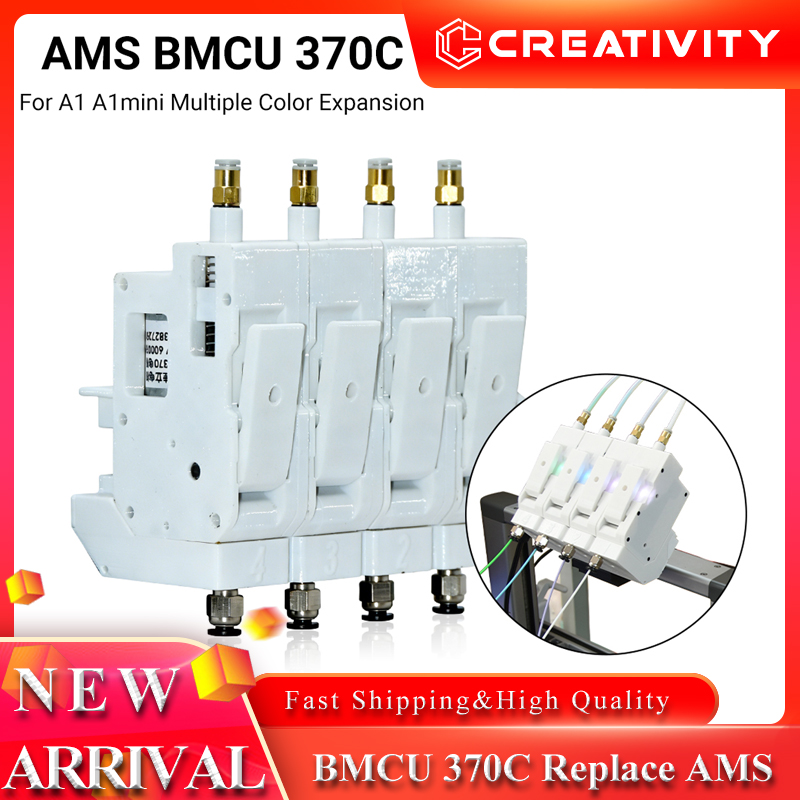 3D マルチカラー印刷 BMCU フィーダー 370C AM - 3D Printing Output のレビューと価格