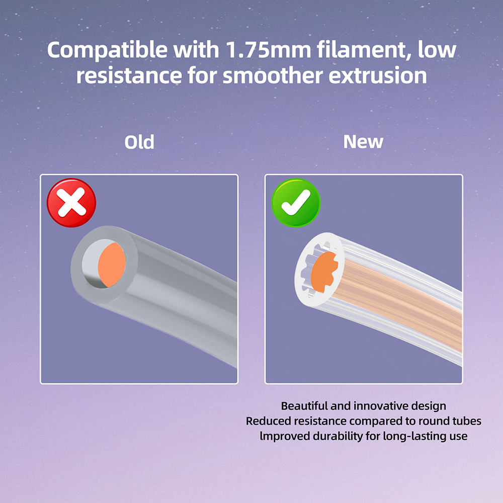 低抵抗星型 PTFE チューブ 3D プリンター用 OD テ - 3D Printing Bambu Lab のレビューと価格