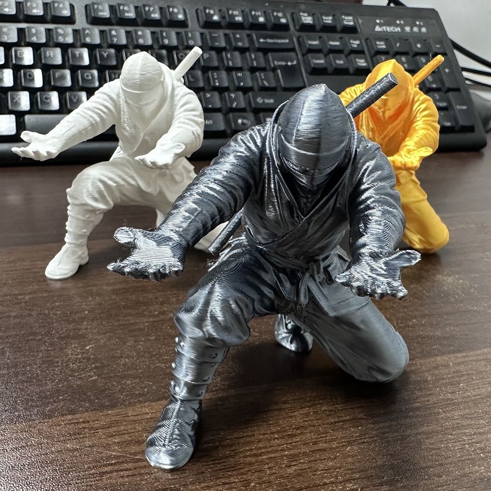 ファッション面白い忍者オーナメント装飾品クリエイティブペンホ - 3D Printing Holder のレビューと価格