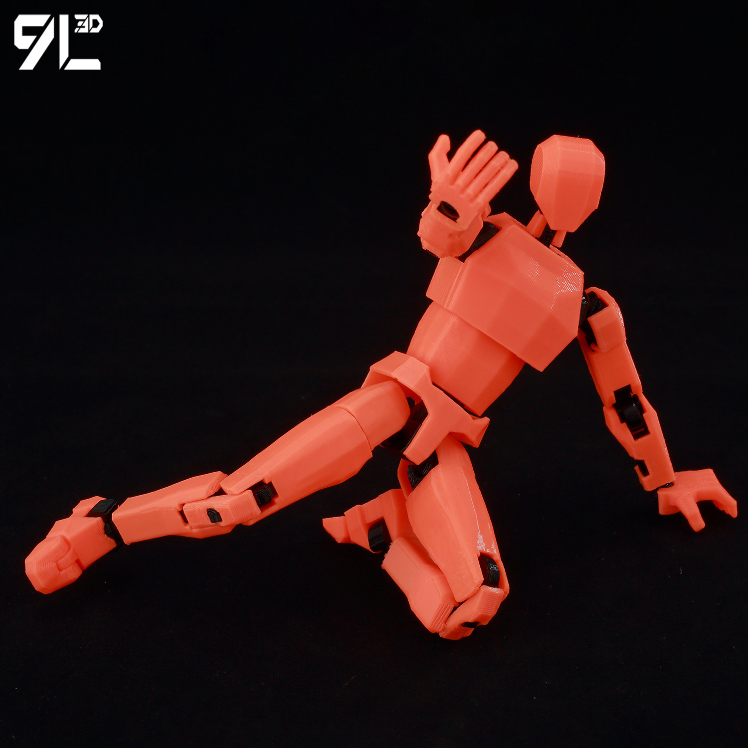 9L 3D プリント関節ダミー 13 Lucky13 フィギ - 3D Printing Laboratory のレビューと価格